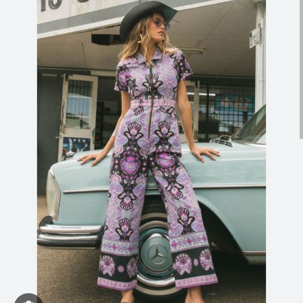 Nine Lives Bazaar Mustang Jumpsuit NWOT
